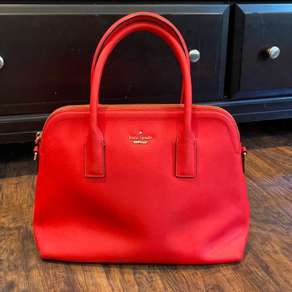 Kate Spade Red Bag - Picture 1 of 11